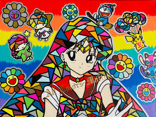 "SAILOR MARS RAINBOW"