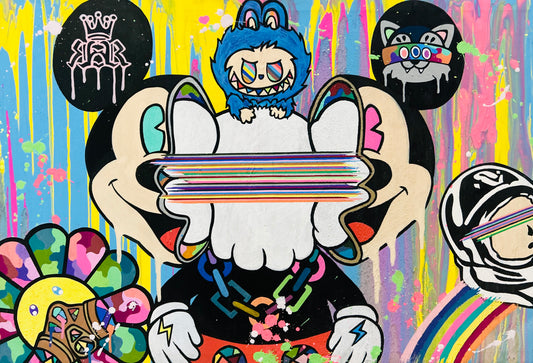 "MINDZ BLOWN RAINBOW"