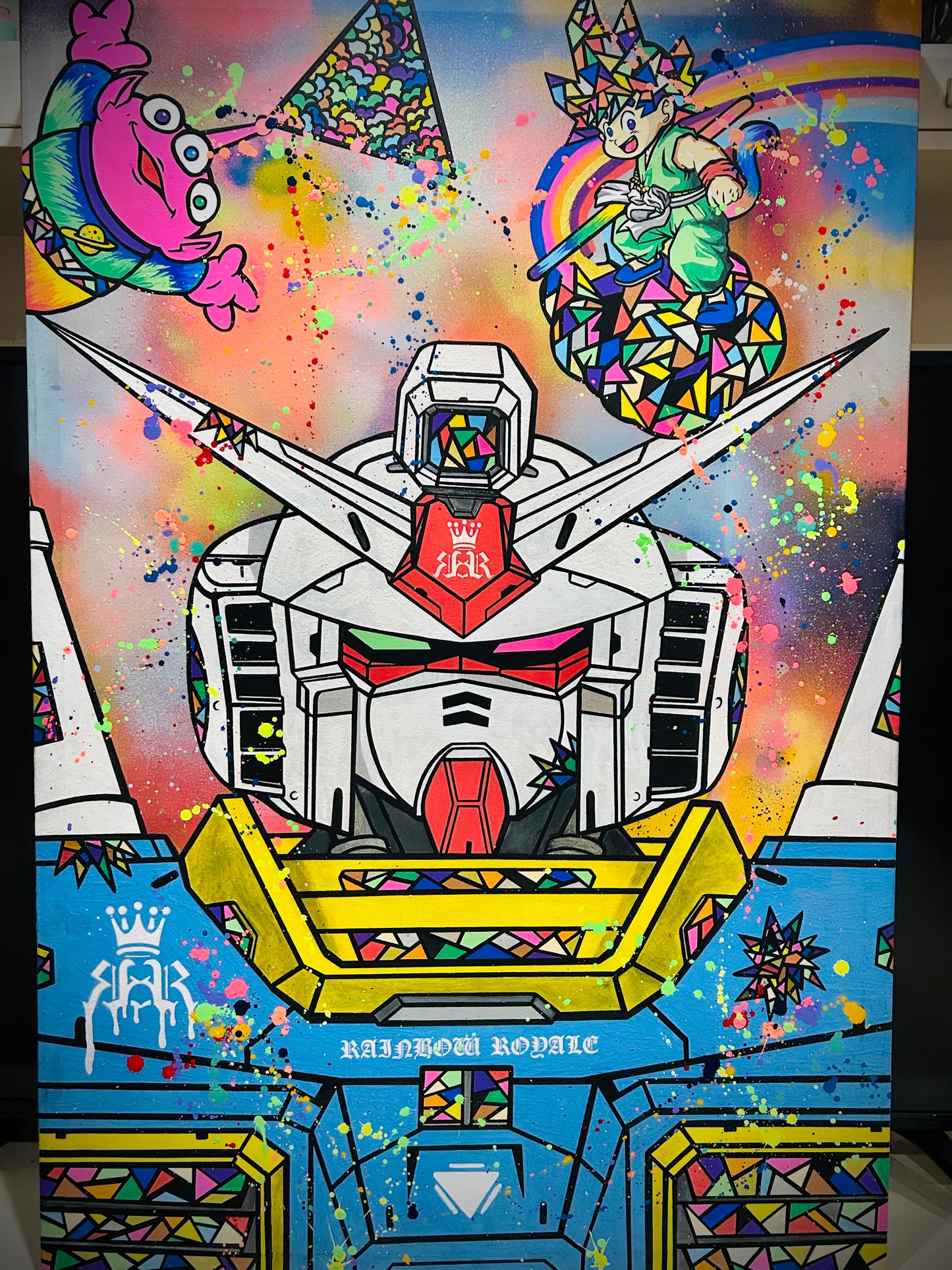"THE RAINBOW MECHA"