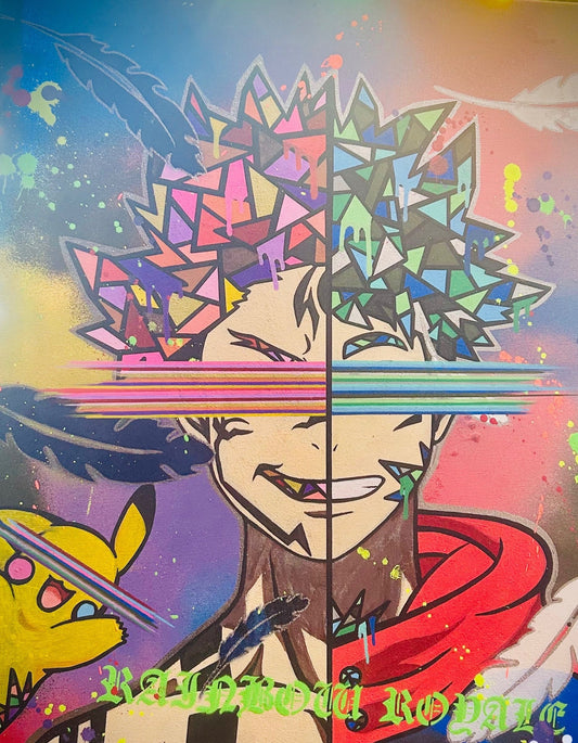 "DOUBLE TROUBLE RAINBOW"