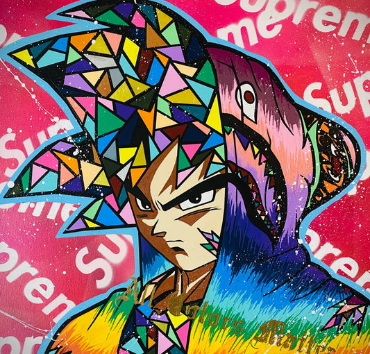"STREET SAIYAN RAINBOW"