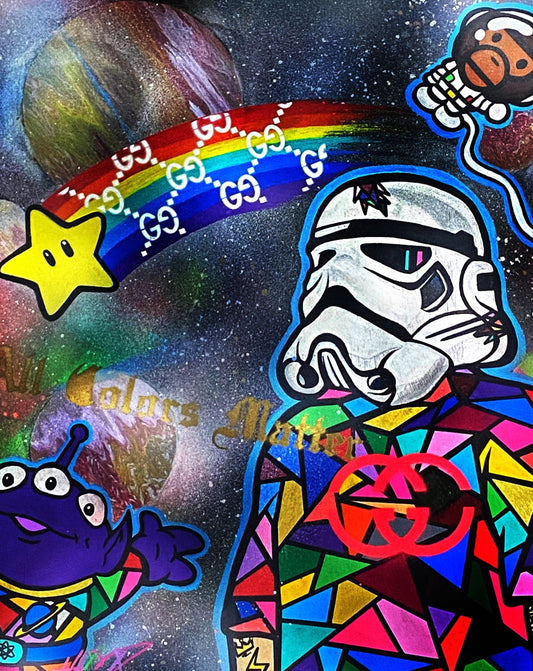 "LONELY TROOPER RAINBOW"