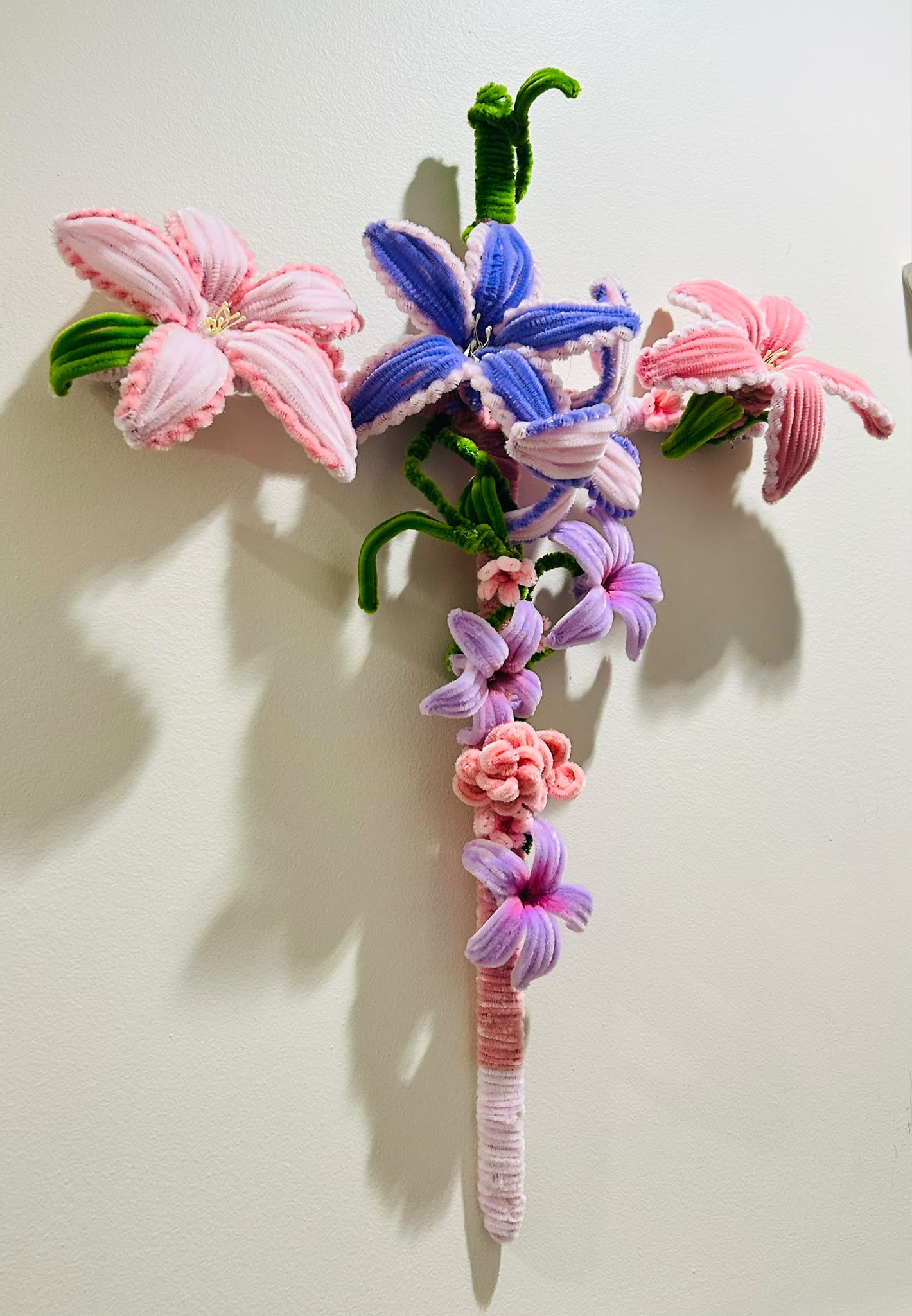 MEGA RAINBOW FLOWER CROSS