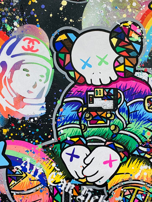 "LONELY ASTRONAUT RAINBOW"