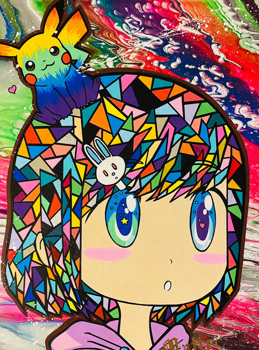 KAWAII GIRL RAINBOW