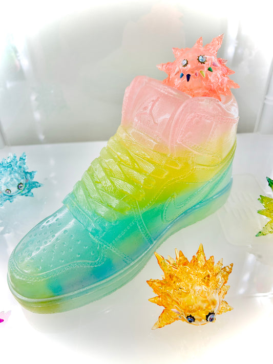 (SOLD OUT)Rainbow Crush AJ1 Sculpture