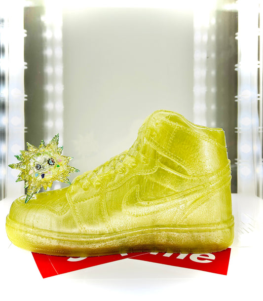 (SOLD OUT)Citrine Yellow AJ1 Air Jordan Sneaker Sculpture